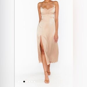 Show Me Your Mumu Satin Midi